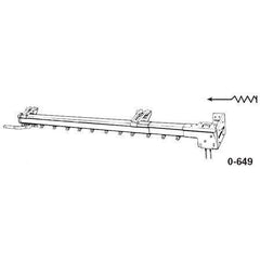 Super Heavy Duty One Way Right Traverse Rods