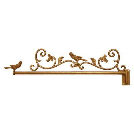 Iron Art by Orion Swing Arm 3/4 Inch Round Finish B (37 Inch) (Left)