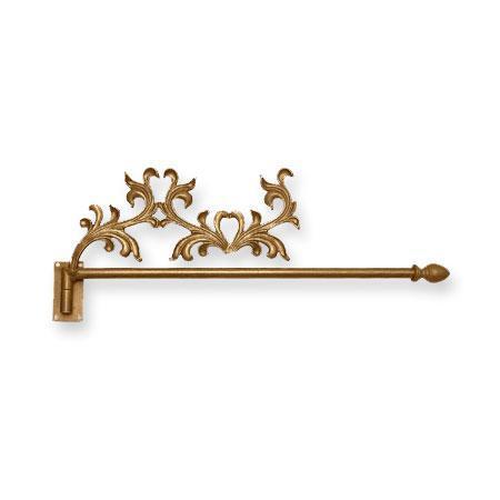 Iron Art by Orion Swing Arm 3/4 Inch Round Finish D (Autumn) (Right)