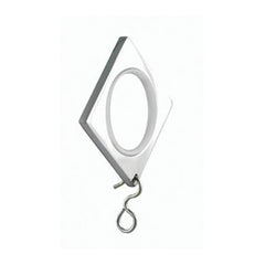 Vesta Plaza Square Ring w insert and clip