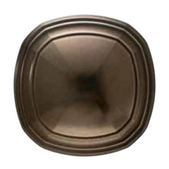 Kirsch Designer Metals 4 1/2 Inch Transitional Square Medallion Holdback