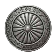 Kirsch Designer Metals 3 Inch Camber Medallion Holdback