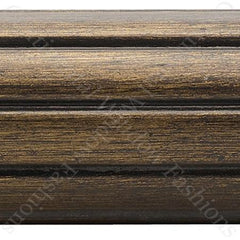 Kirsch 2 inch Fluted Wooden Pole