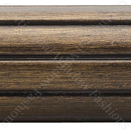 Kirsch 2 inch Fluted Wooden Pole