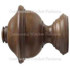 Kirsch 1 3/8 Inch Wood Trends Chaucer Finial