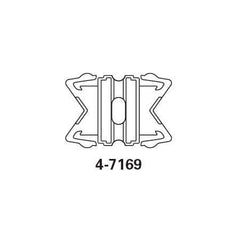 Graber Flexible Bay Window Corner Hinge for 2 1/2 Dauphine Rod