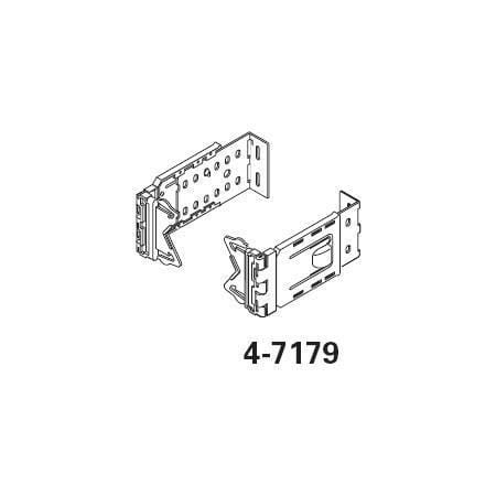 Graber Bay-Bow End Bracket for 2 1/2 Dauphine Rod