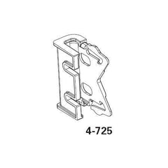 Graber Bracket with 3/4 Clearance for 2 1/2 Dauphine Rod