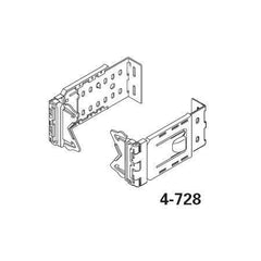 Graber Bracket with 6 1/4 - 8 1/2 Clearance for 2 1/2 Dauphine Rod