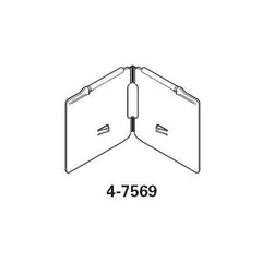 Graber Corner Hinge for 4 1/2 Dauphine Rod
