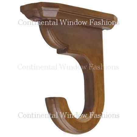 Kirsch 1 3/8 Inch Wood Trends Ceiling Mount Bracket