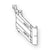Kirsch Metal Accessories 5 - 8 Inch Concealed Tieback