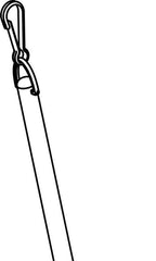 Forest Group 1/2 Inch Diameter Acrylic Wand 48 Inch With Snap