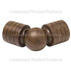 Kirsch 1 3/8 Inch Wood Trends Swivel Socket for Wood Poles