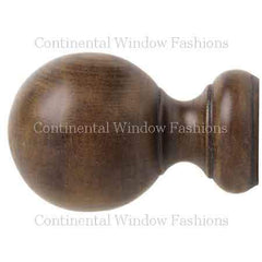 Kirsch 1 3/8 Inch Wood Trends Ball Finial