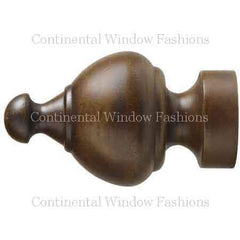Kirsch 1 3/8 Inch Wood Trends Sherwood Finial