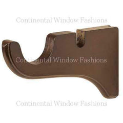 Kirsch 1 3/8 Inch Wood Trends Double Bracket