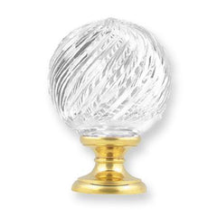 Vesta Crystal Magic Blown Lead Crystal Finial 581224
