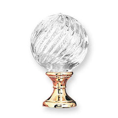 Vesta Crystal Magic Blown Lead Crystal Finial  581245