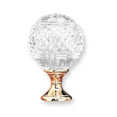 Vesta Crystal Magic Blown Lead Crystal Finial  581249
