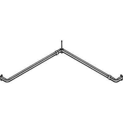 Kirsch Single Corner Lock Seam Curtain Rod