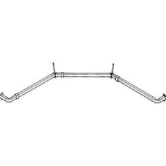 Kirsch Bay Window Lock Seam Curtain Rod