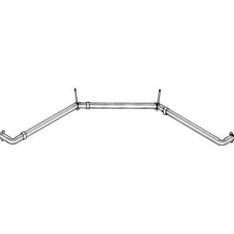 Kirsch Bay Window Lock Seam Curtain Rod