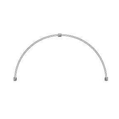 Kirsch Standard Ribbed Ring For 2 Inch Wood Drapery Rods At Designer  Drapery Hardware