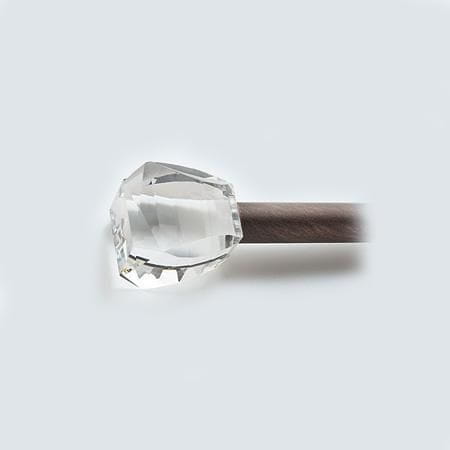 Iron Art By Orion 775 Bohemia Crystal-Glass Finial