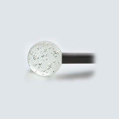 Iron Art By Orion 780 Bohemia Crystal-Glass Finial