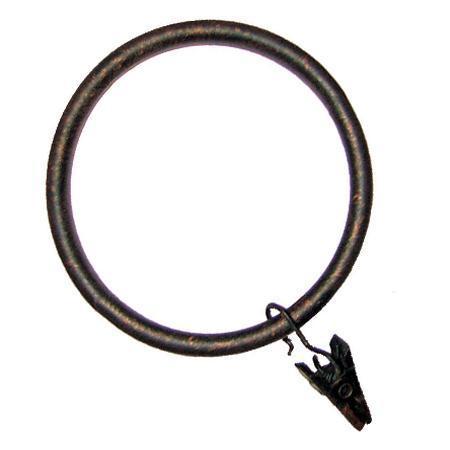 House Parts Metal Rings For 1 inch Rod Set w/clips