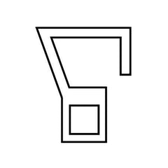 Vesta Castilian Plastic Ring for Cuffed Ring