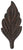 ONA Drapery 3/4 - 1 inch Wrought Iron Simple Basket Finial