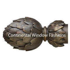 Paris Texas Hardware 2 ¼ Inch Portfolio Artichoke Finial