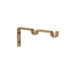 Finial Company Steel Collection Double Bracket 1/2 Inch