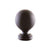 Select Rustic Elegance Iron Image Ball Finial for 2 1/4 inch Pole