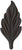 ONA Drapery 1 5/8 inch Wrought Iron Britannia Finial
