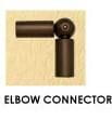 Cassidy West 1 1/2 Inch Wrought Iron Elbow Connector