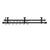 Paris Texas Hardware Luxe Line Quick Ship Double One-Way Draw