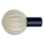Orion Eclectic Collection Fluted Glass Orb Finial (1 Inch Rod)