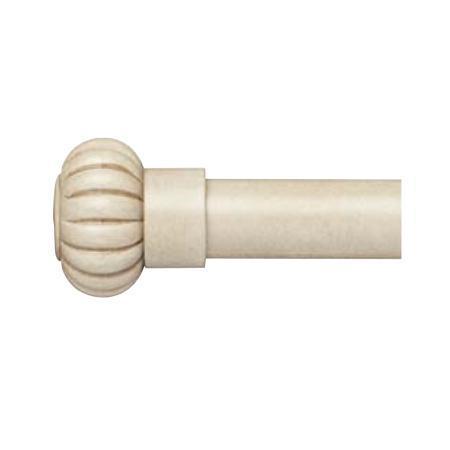 Paris Texas Hardware Quick Ship 1 Inch Transitional Metal Elm Finial With 1 Inch Cuff