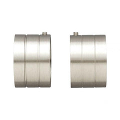 Finial Company Solid Geometry 1" Inside Mount Brackets