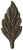 ONA Drapery 3/4 - 1 inch Wrought Iron Crows Foot Finial