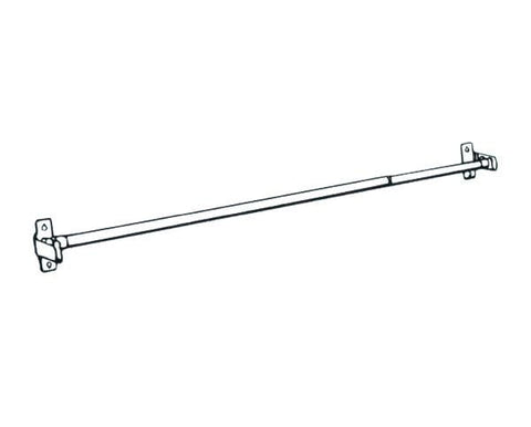 Graber Round Sash Cafe Curtain Rod