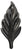 ONA Drapery 3/4 - 1 inch Wrought Iron Simple Basket Finial