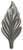 ONA Drapery 1/2 inch Wrought Iron Curlicue Finial