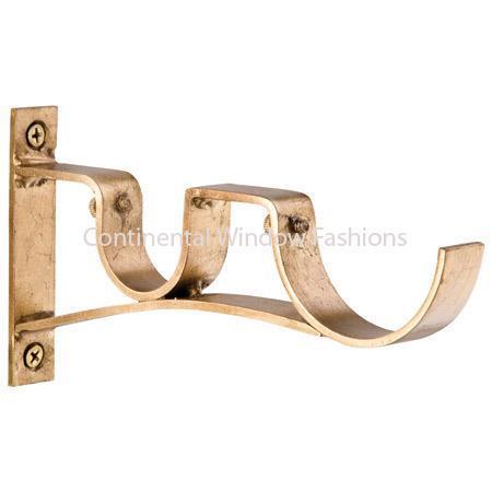 Paris Texas Hardware 2 1/4 Inch Quick Ship Harlan 6 Inch Double Bracket