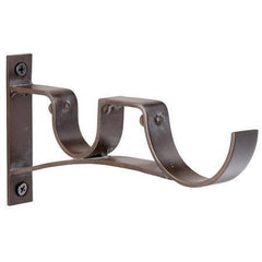 Paris Texas Hardware 2 Inch Portfolio Harlan Double Pole Bracket