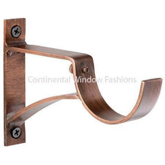 Paris Texas Hardware 2 ¼ Inch Portfolio Harlan Single Pole Bracket