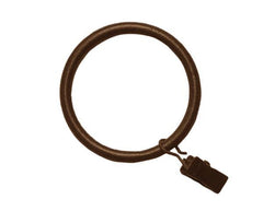 Iron Art By Orion 355 Round Ring With Clip For 1 3/8 To 2 Inch Diameter Rods